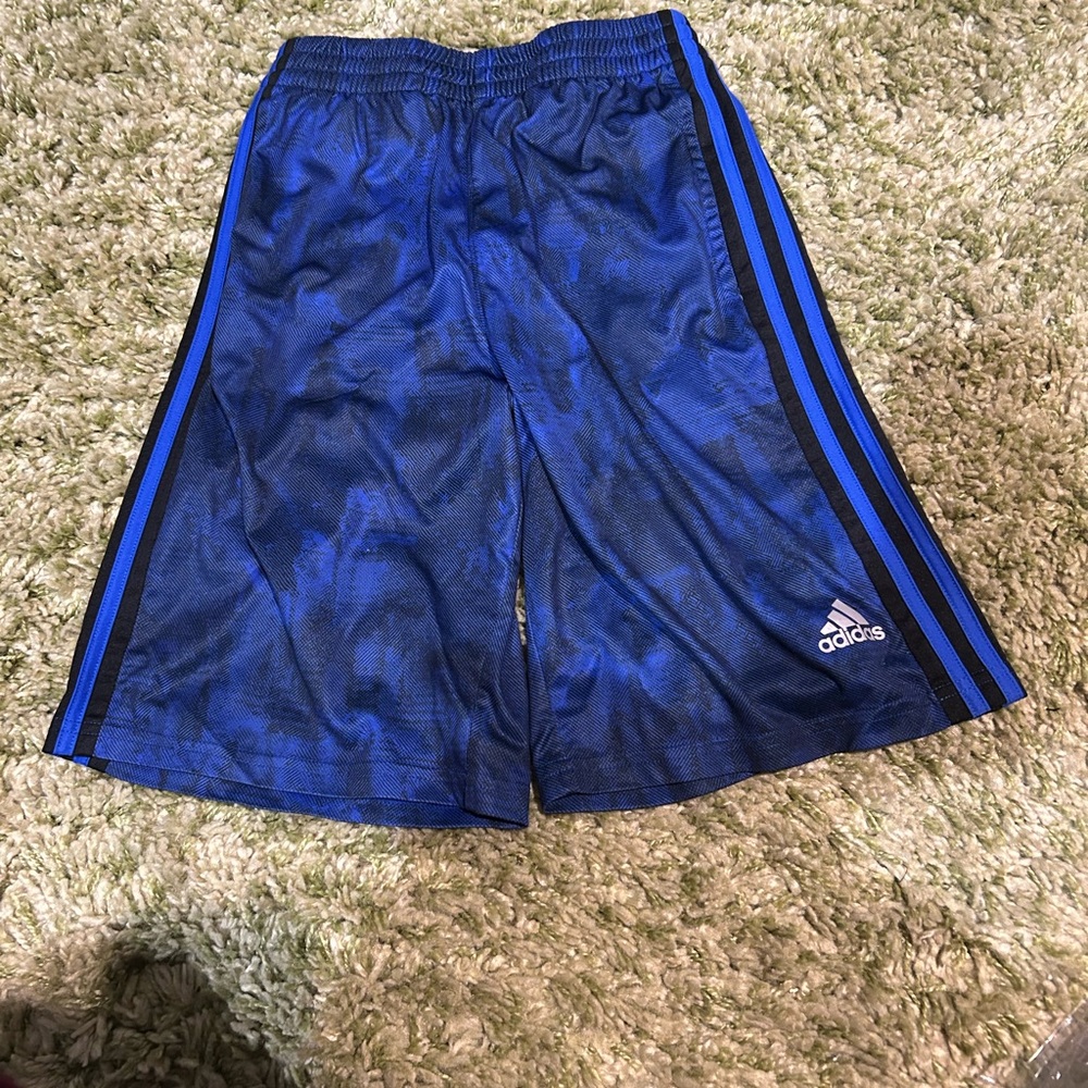 Adidas Blue Athletic Shorts
